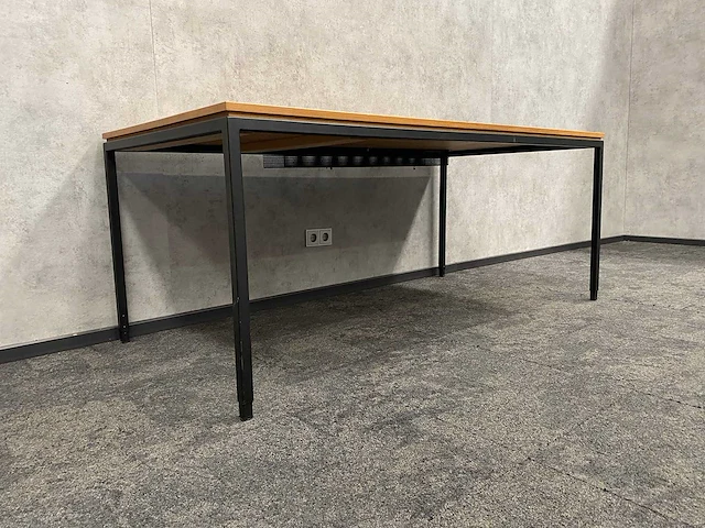 Industrieel bureau 180x90 - in hoogte instelbaar - afbeelding 5 van  10