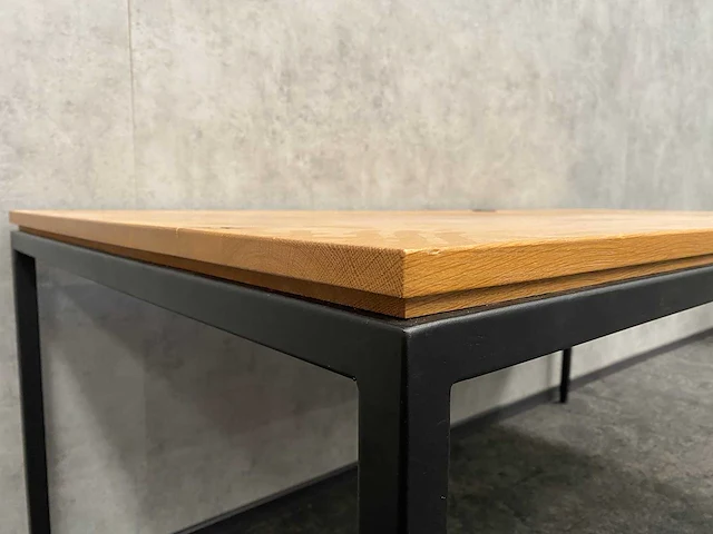 Industrieel bureau 180x90 - in hoogte instelbaar - afbeelding 7 van  10
