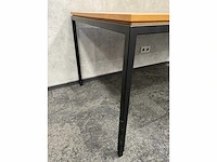 Industrieel bureau 180x90 - in hoogte instelbaar - afbeelding 8 van  10