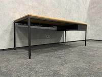 Industrieel bureau 200x90 - in hoogte instelbaar - afbeelding 9 van  14