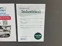 Industrieel eiland keukenopstelling - afbeelding 21 van  41