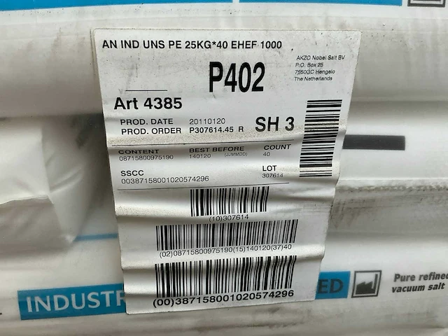 Industrieel zout (40x) - afbeelding 6 van  8