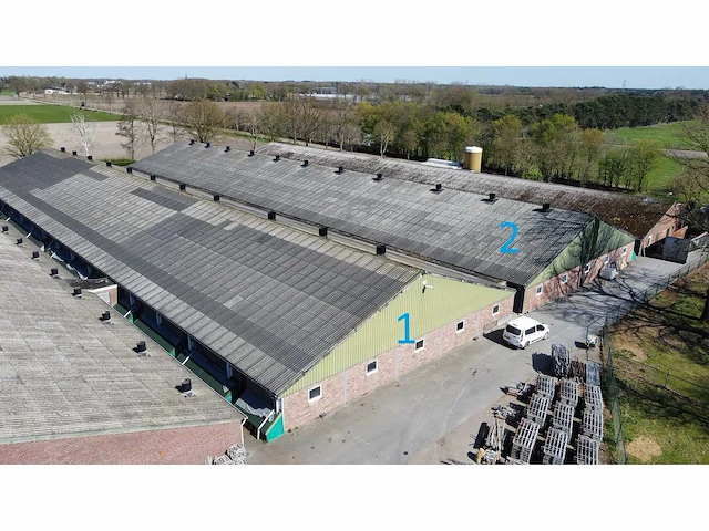 Industriegebouw stal 2 85x23,5x3-7m - afbeelding 1 van  53