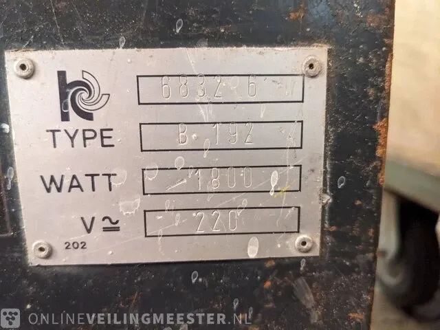 Industriële afzuiger kiekens, b19z - afbeelding 6 van  7