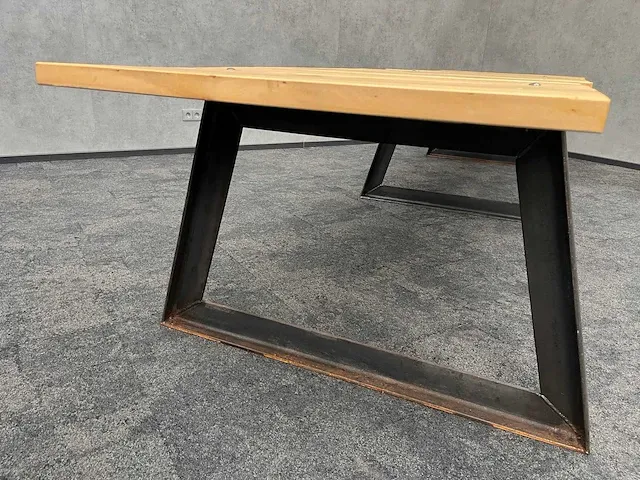 Industriële design tafel 417cm - afbeelding 2 van  17