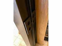 Industriële eikenhouten wandtafel - afbeelding 8 van  11