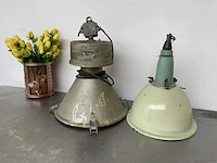 Industriële hanglamp (2x) - afbeelding 1 van  6
