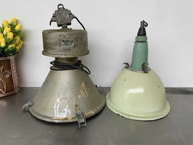 Industriële hanglamp (2x) - afbeelding 2 van  6