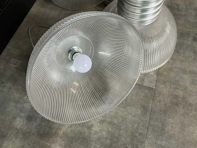 Industriële hanglampen (4x) - afbeelding 4 van  6
