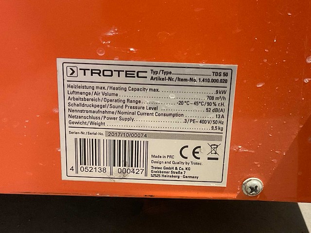 Industriële heater - afbeelding 7 van  7