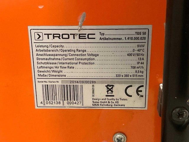 Industriële heater - afbeelding 6 van  6