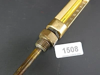 Industriële koperen thermometer - afbeelding 1 van  5