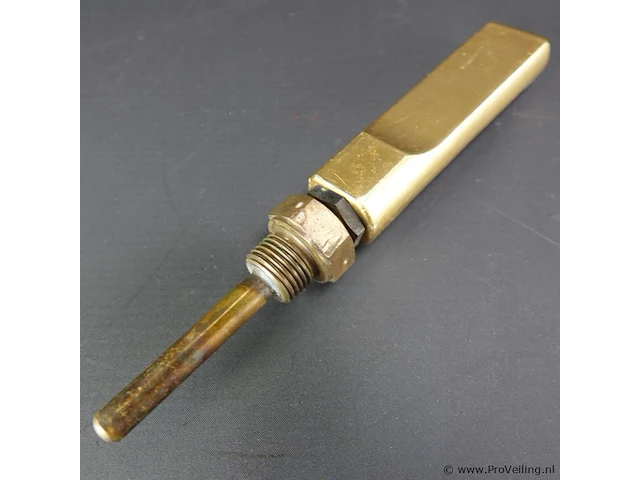 Industriële koperen thermometer - afbeelding 4 van  5