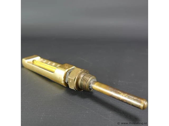 Industriële koperen thermometer - afbeelding 5 van  5