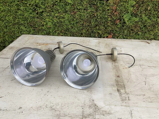 Industriële led high bay lamp (2x) - afbeelding 1 van  4