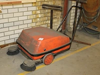 Industriële manuele veegmachine interclean, - afbeelding 1 van  2