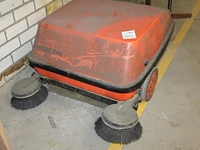 Industriële manuele veegmachine interclean, - afbeelding 2 van  2