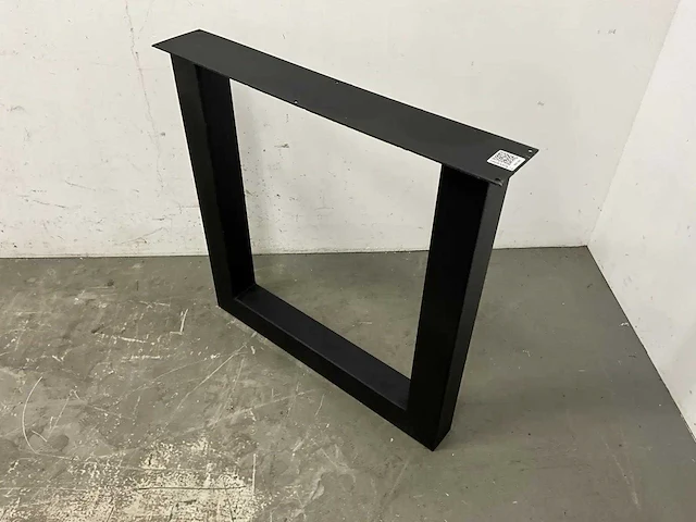 Industriële metalen tafelpoot (2x) - afbeelding 1 van  4