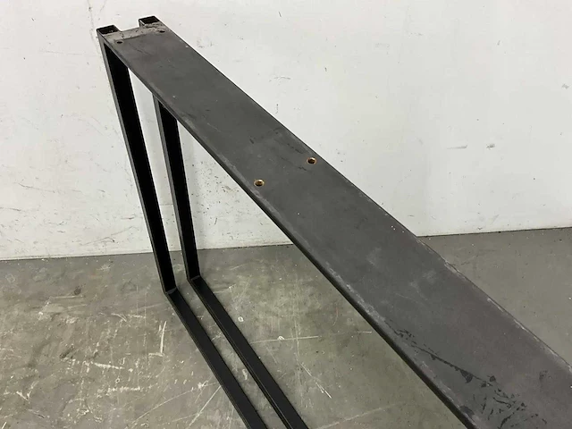 Industriële metalen tafelpoot (2x) - afbeelding 5 van  7