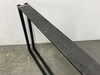 Industriële metalen tafelpoot (2x) - afbeelding 5 van  7
