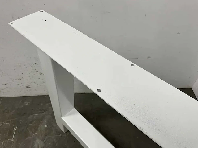 Industriële metalen tafelpoot (2x) - afbeelding 4 van  4
