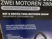 Industriële nat en droogzuiger , sauber, 4-in1, marine/wit - afbeelding 2 van  4