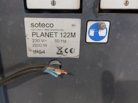 Industriele nat/droogzuiger soteco, planet 122m - afbeelding 9 van  11