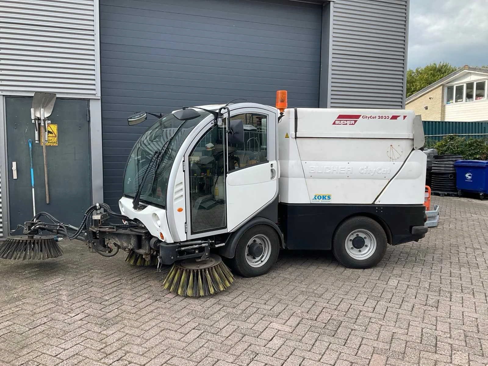 Industriële reinigingsmachines, gereedschappen en stellingmaterialen