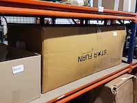 Industriële salontafelset – hout en zwart staal, starfurn, 2024 - afbeelding 4 van  4