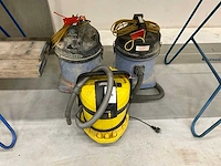Industriële stofzuiger (3x) - afbeelding 1 van  4