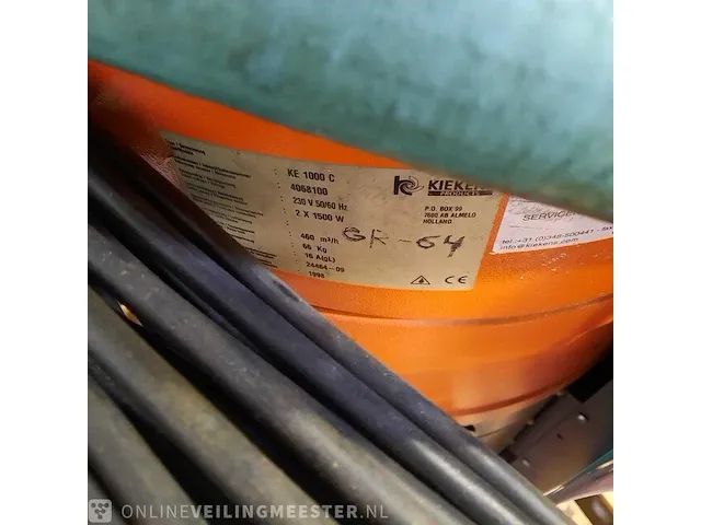 Industriële stofzuiger kiekens, ke 1000 c, bouwjaar 1999 - afbeelding 7 van  9