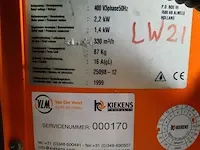 Industriële stofzuiger kiekens, ke 2000/3c, bouwjaar 1999 - afbeelding 8 van  10