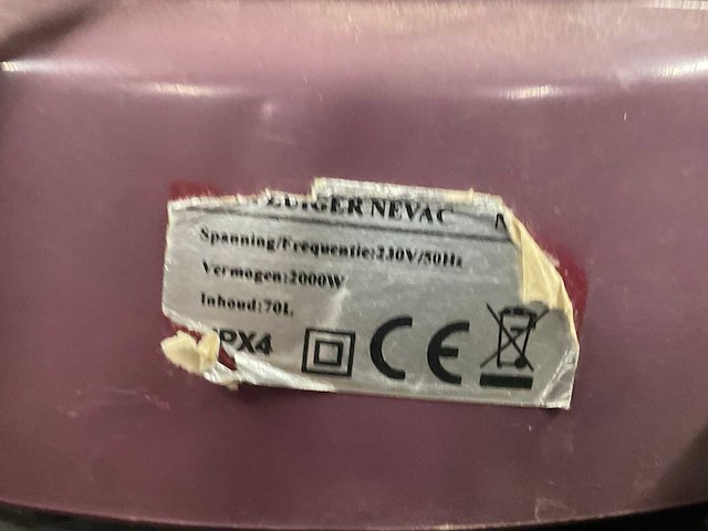 Industriële stofzuiger - afbeelding 3 van  3