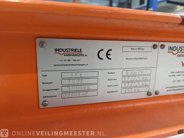Industriële transportwagen, asl, bouwjaar 2021 - afbeelding 6 van  16