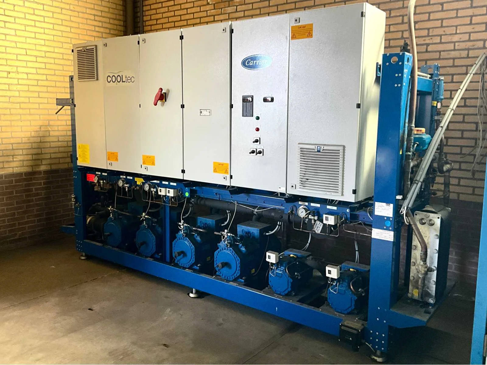 Industriële ventilatoren, frequentie regelaars en electromaterialen
