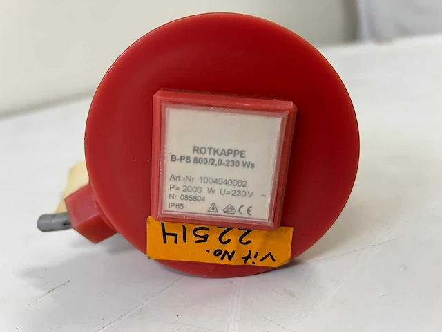 Industriële verwarmingsinstallatie - mazurczak rotkappe - b-ps 800/2.0-230 ws - afbeelding 3 van  4