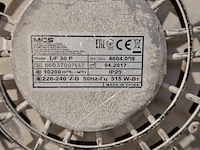 Industrieventilator 12.500m³/uur 230v master, df30p, bouwjaar 2017 - afbeelding 5 van  6