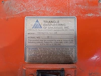 Industrieventilator 28.500m³/uur 230v kantelbaar triangle engineering, hbd 4214, bouwjaar 2012 - afbeelding 6 van  6