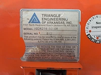 Industrieventilator 28.500m³/uur 230v kantelbaar triangle engineering, hbd 4214, bouwjaar 2012 - afbeelding 7 van  7
