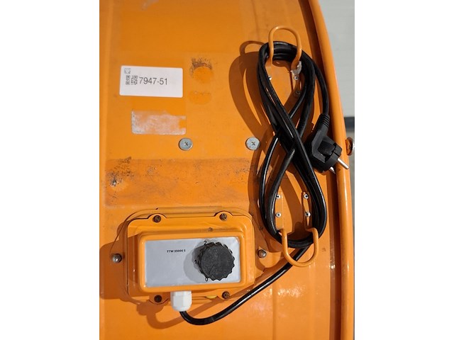 Industrieventilator 28.500m³/uur 230v kantelbaar trotec, ttw 35000 s, bouwjaar 2020 - afbeelding 5 van  6
