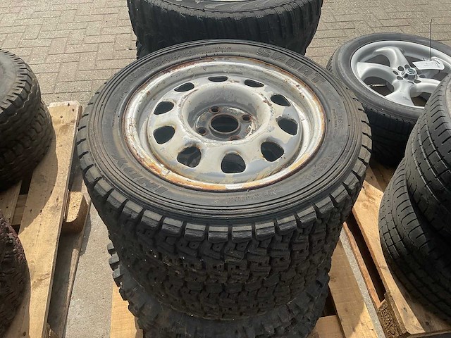 Indy tractor band, wiel en velg 185/60 r14 (4x) - afbeelding 3 van  7