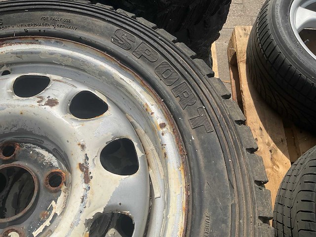 Indy tractor band, wiel en velg 185/60 r14 (4x) - afbeelding 4 van  7