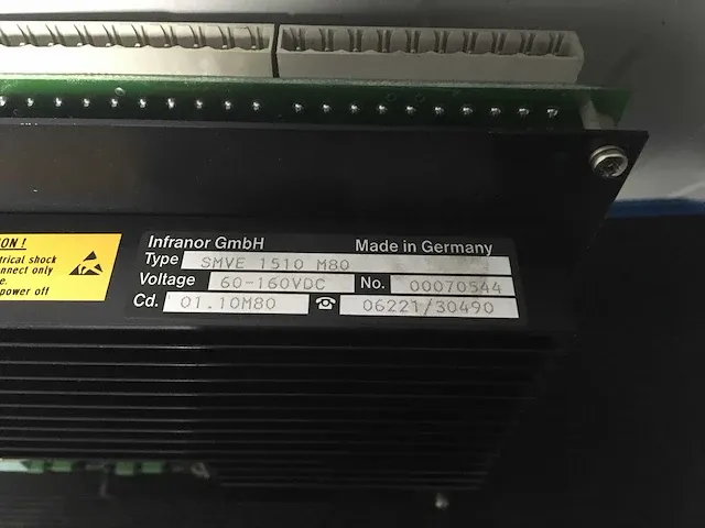 Infranor gmbh smve 1510 m80 servoregelaar - afbeelding 5 van  5
