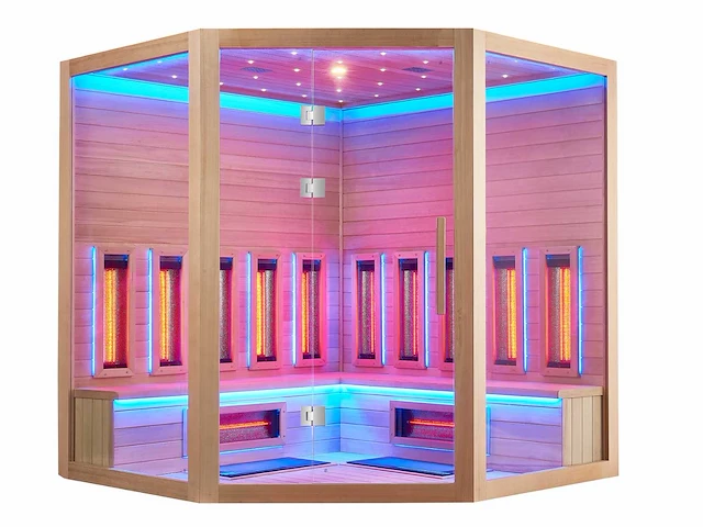 Infrarood met traditionele sauna (keuze uit 4 modellen) - afbeelding 1 van  19