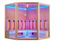 Infrarood met traditionele sauna (keuze uit 4 modellen)