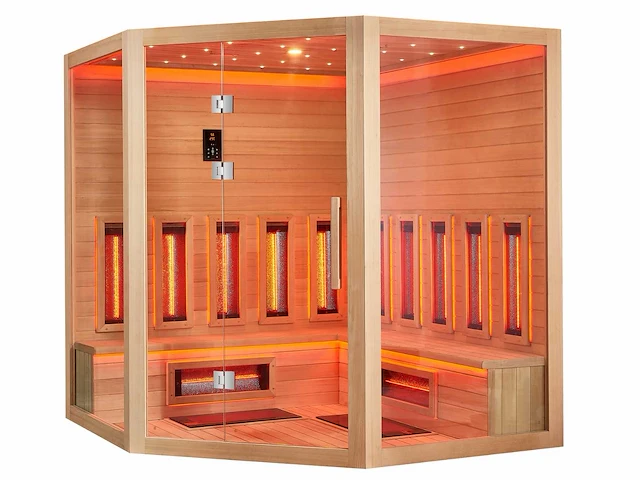 Infrarood met traditionele sauna (keuze uit 4 modellen) - afbeelding 5 van  19