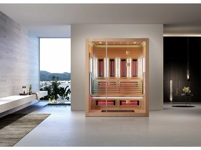 Infrarood met traditionele sauna (keuze uit 4 modellen) - afbeelding 15 van  19