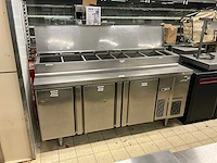 Infrico - bmgn1960en - koelwerkbank met ingebouwde sladiere - afbeelding 1 van  12