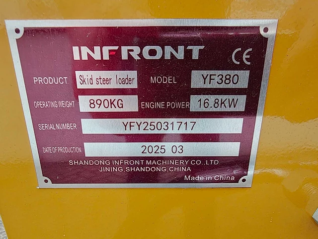 Infront - 2025 - yf380 - schranklader - afbeelding 2 van  27
