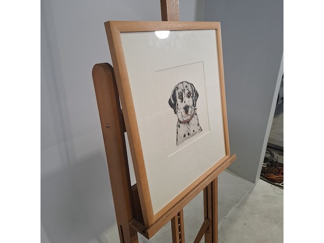 Ingelijst drukwerk, arja van den berg , lana vijf jaar 16/20 - afbeelding 2 van  9